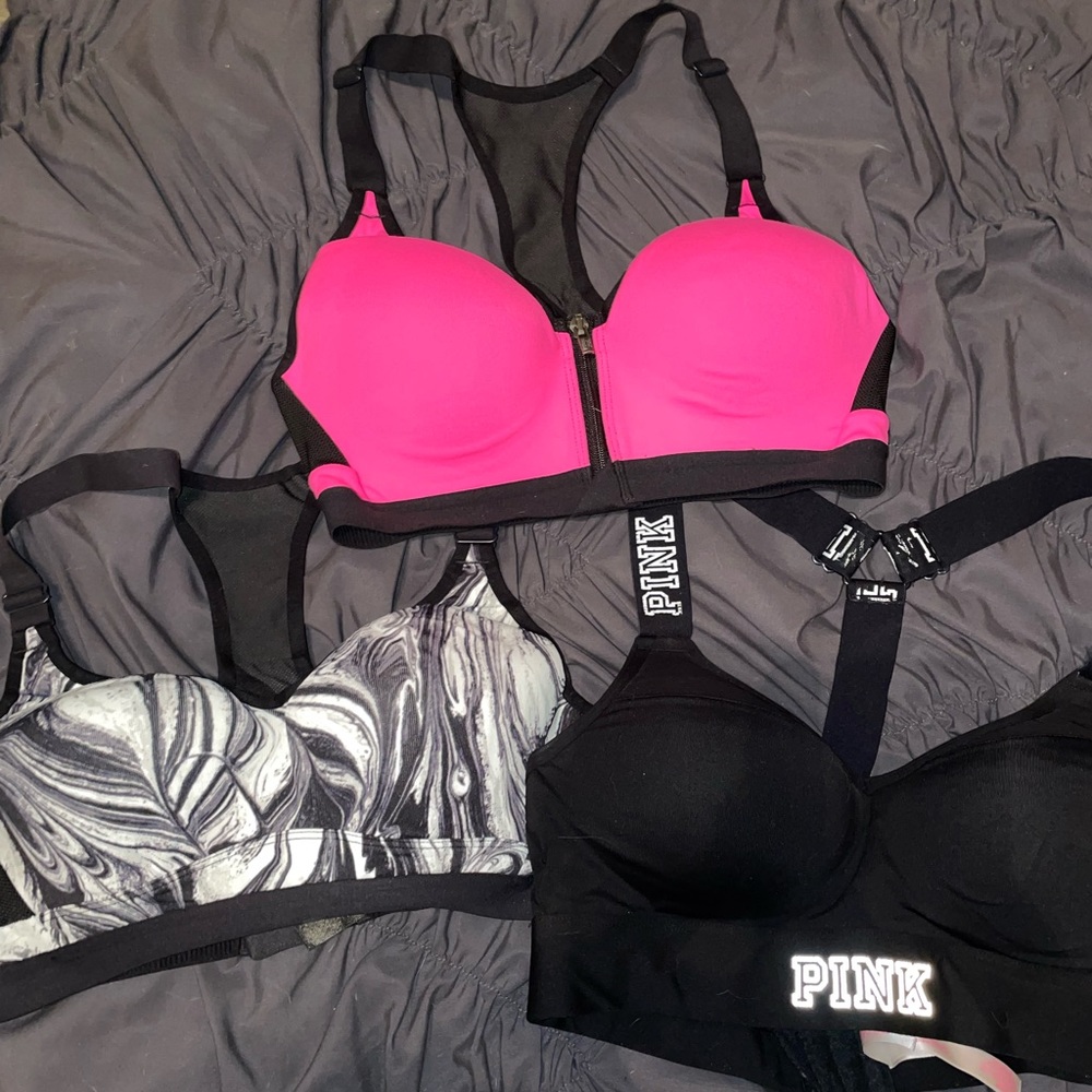 VS PINK sports bras